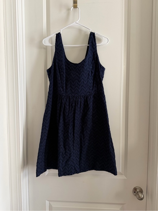 Vineyard Vines Dresses & Skirts - Vineyard Vines Navy Textured Tank Dress